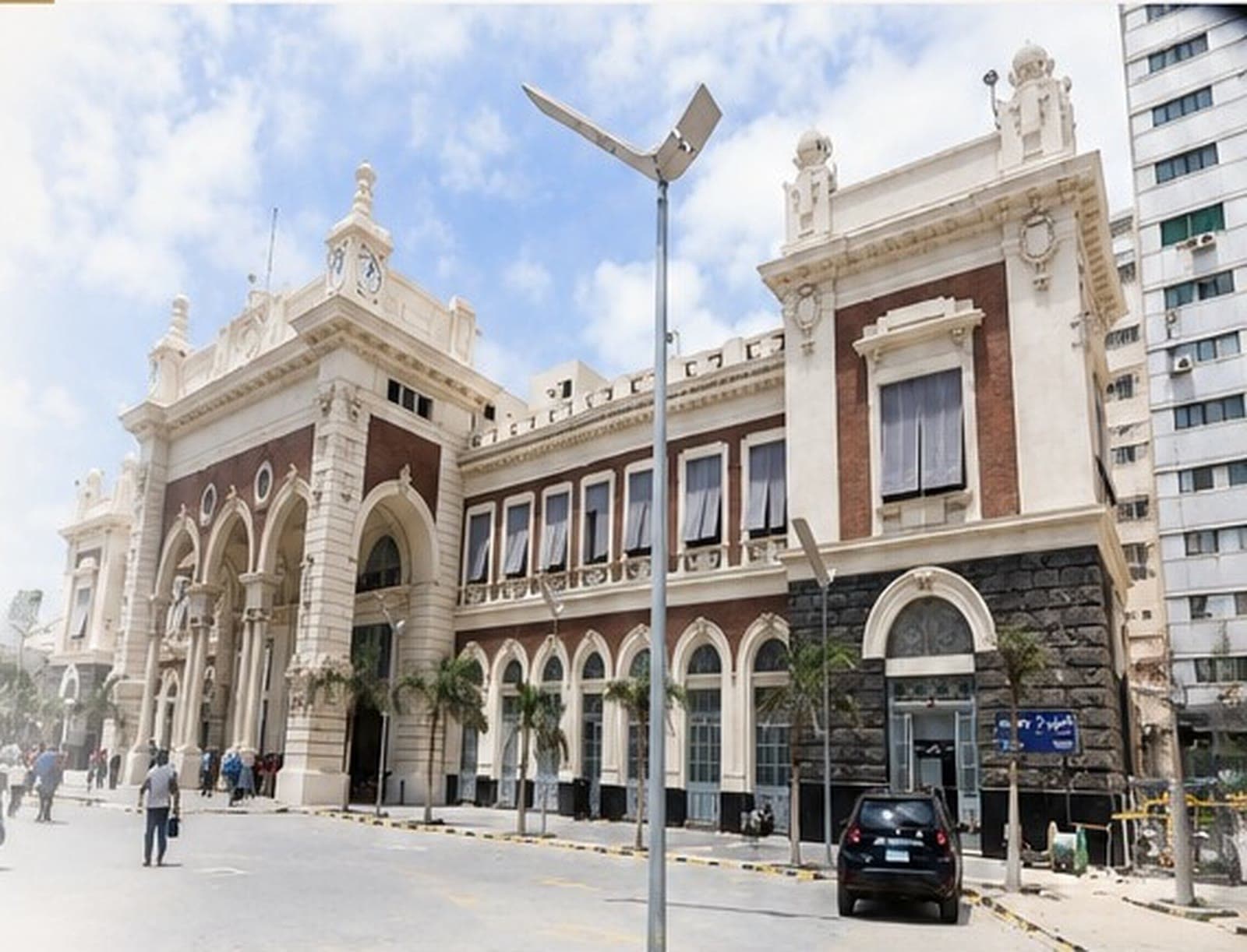 ترميم وتطوير مبنى محطة مصر بالإسكندرية