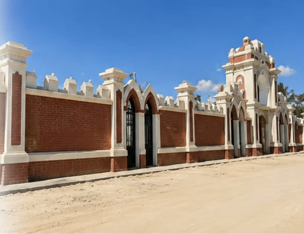 تركيب GRC بوابة المعمورة المنتزه